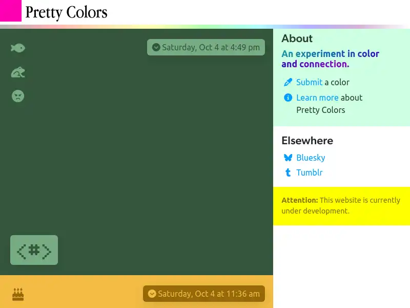 screenshot of Pretty Colors