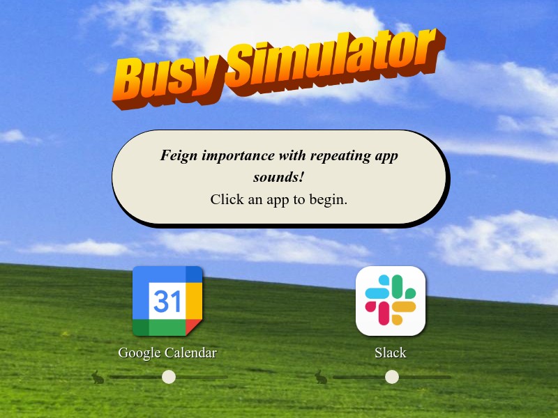 screenshot of busysimulator.com