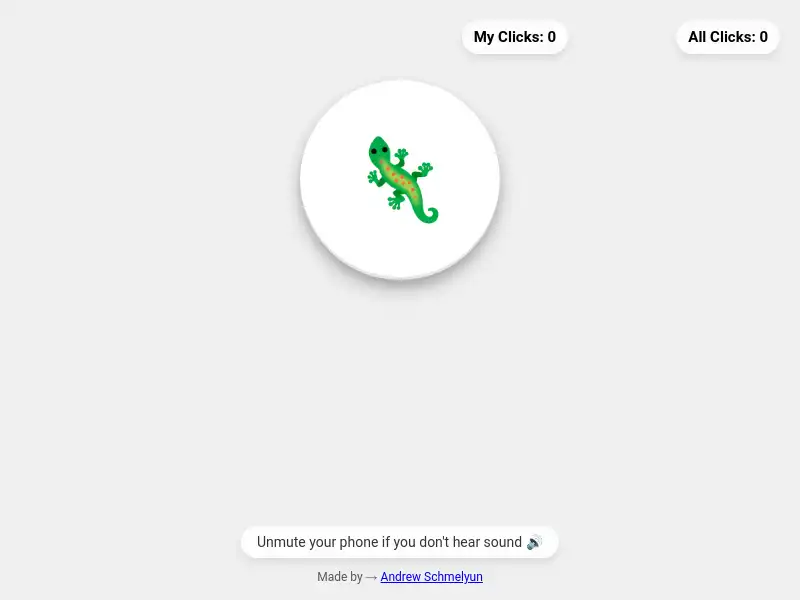 screenshot of Lizard Click