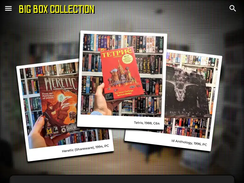 screenshot of Big Box Collection