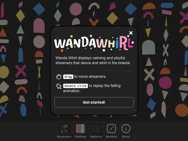 screenshot of Wanda Whirl