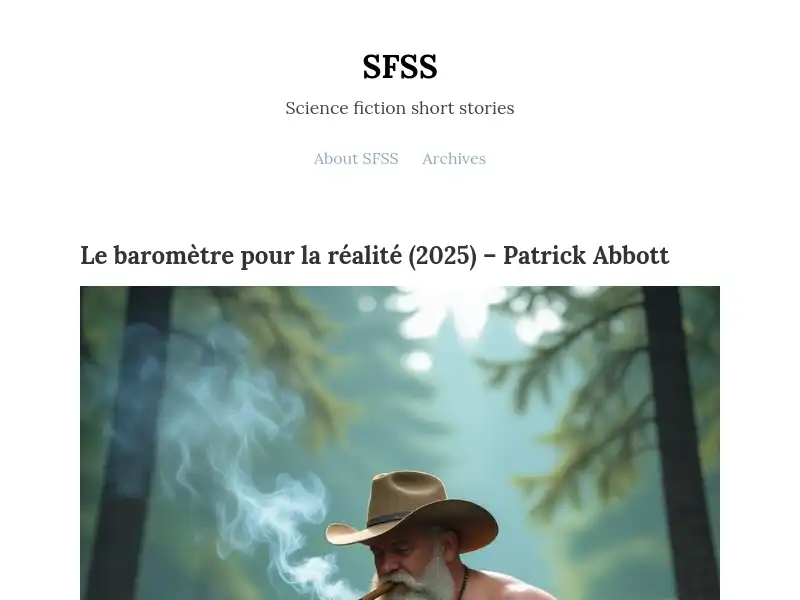 screenshot of sfss.space