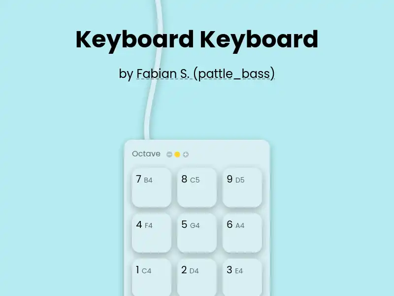 screenshot of Keyboard Keyboard