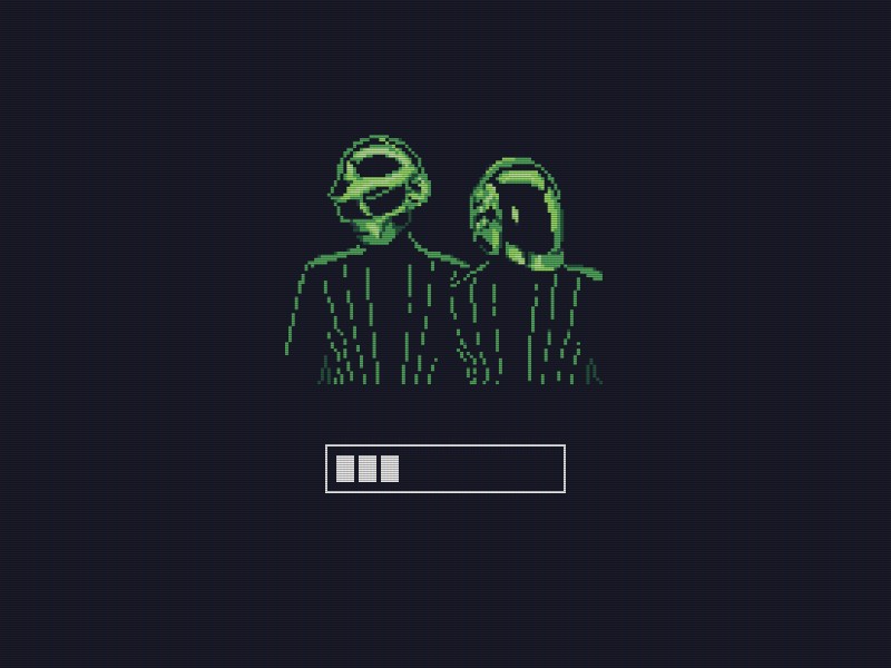 screenshot of daftpunk.cafe