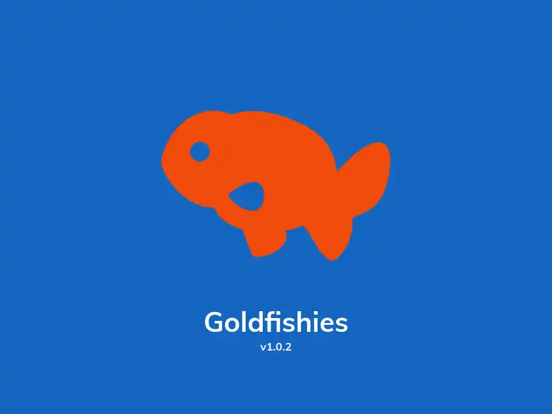 screenshot of Goldfishies