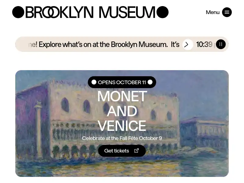 screenshot of brooklynmuseum.org