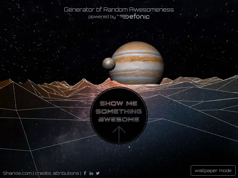 screenshot of Sharkle