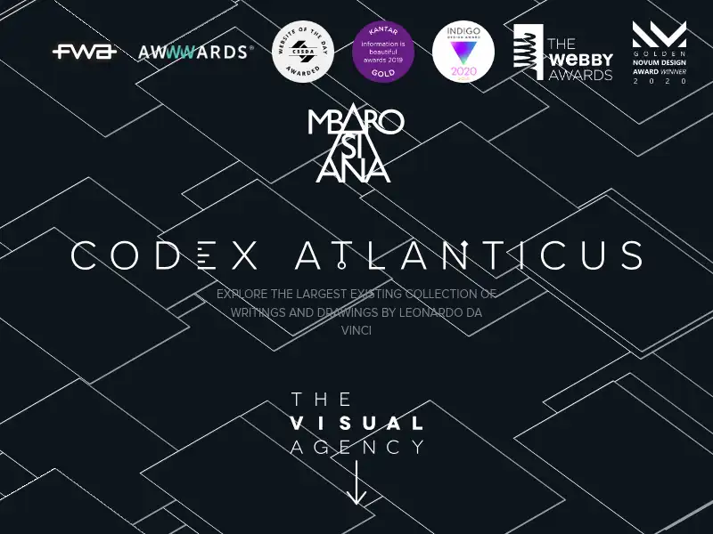 screenshot of Codex Atlanticus