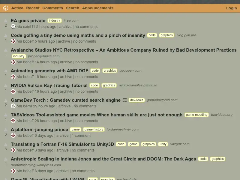 screenshot of Gamedev City