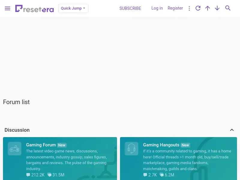 screenshot of ResetEra