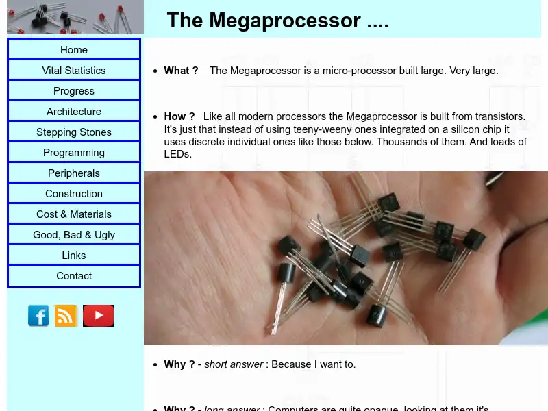 screenshot of Megaprocessor