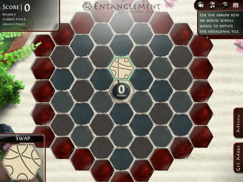 screenshot of entanglement.gopherwoodstudios.com