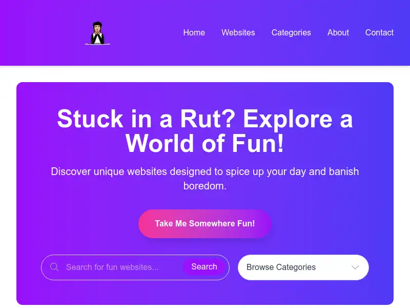 screenshot of Boredinator
