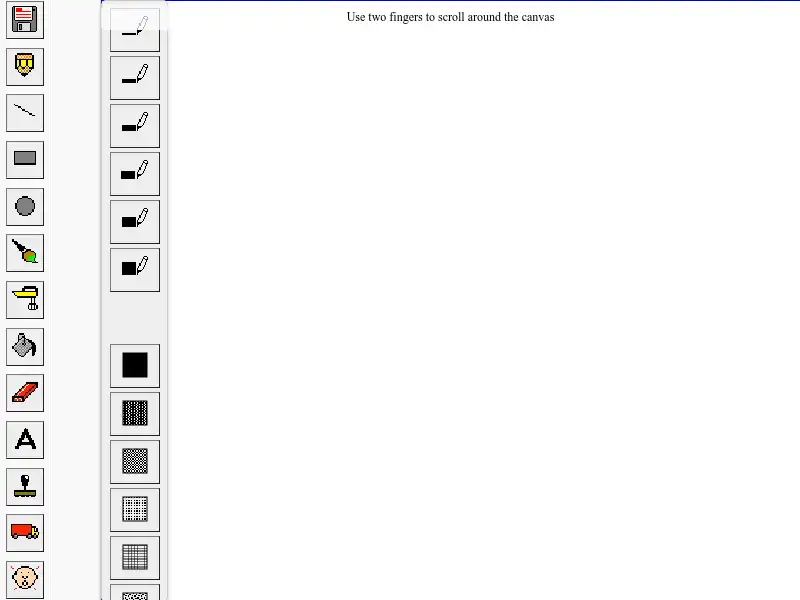 screenshot of kidpix