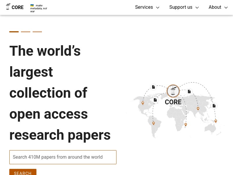 screenshot of CORE