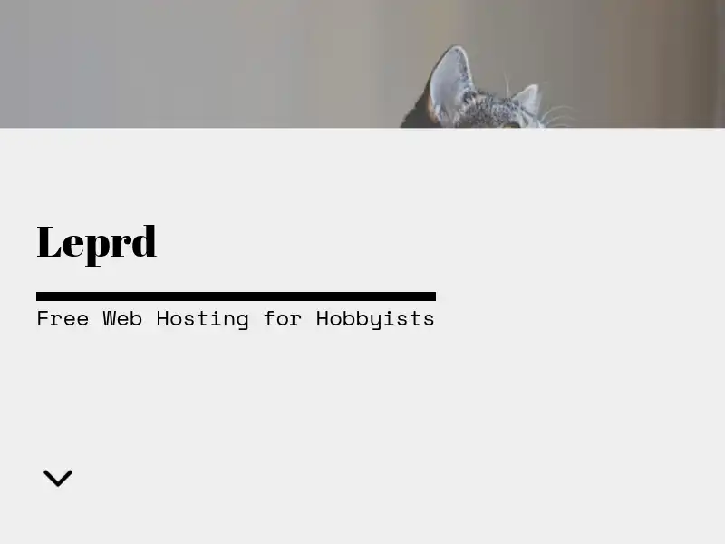 screenshot of Leprd