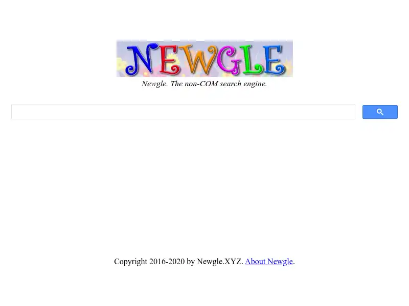 screenshot of Newgle