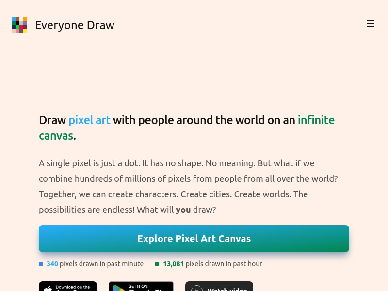 screenshot of Everyone Draw