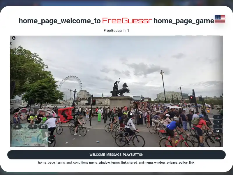 screenshot of FreeGuessr