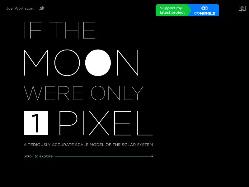 screenshot of If the Moon Was Only 1 Pixel