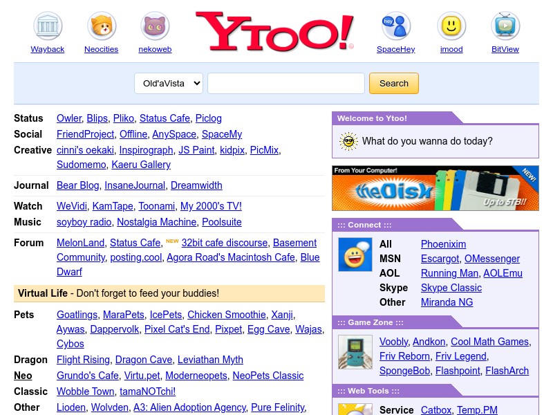 screenshot of Ytoo!
