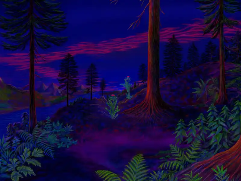 screenshot of Infinite Flowers